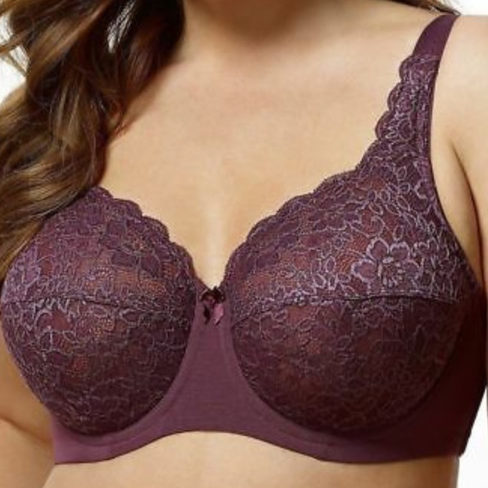 BLACK Ellia Minimizing bra 44DD(E)